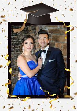 Магнитче за абитуриентски бал със снимка