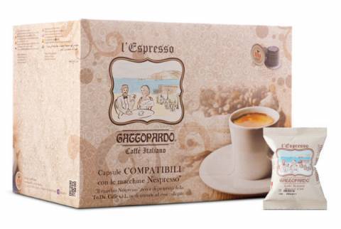 Кафе капсули ToDa Gattopardo Special 100 бр. съвместими с Nespresso