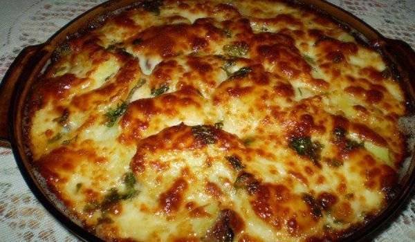 Вегетарианска мусака с кашкавал