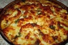 Вегетарианска мусака с кашкавал