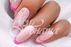 20 предимно розови маникюри за нежни дами (снимки)