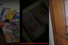 Пуснаха нов запис от дома на Бойко Борисов. Виждат се ясно пачките в чекмеджето