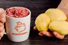 Халба кайма и картофи-Такова лесно и вкусно ястие все още не е приготвяно