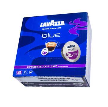 Кафе капсули Lavazza Espresso Delicato Lungo 100 бр. съвместими с Lavazza Blue