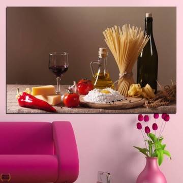 Декоративно пано за стена от 1 част с кулинарен мотив – HD-081-1
