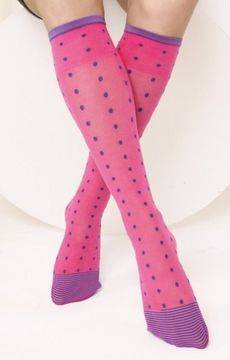 Малена – магазин за фигурални памучни чорапи до колената Philippe Matignon Филип Матиньон италиански луксозни чорапи