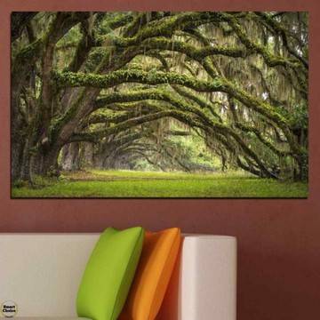 Декоративно пано за стена от 1 част с Приказна гора – HD-019-1