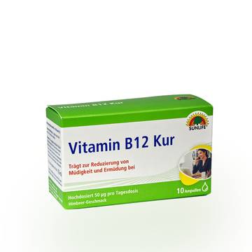 СЪНЛАЙФ ВИТАМИН В12 флакони за повече енергия!