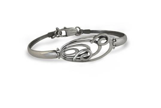 Дамска сребърна гривна “ЕЛИПСА” 1099B