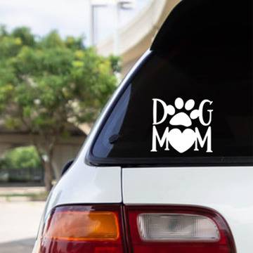Стикер Dog Mom
