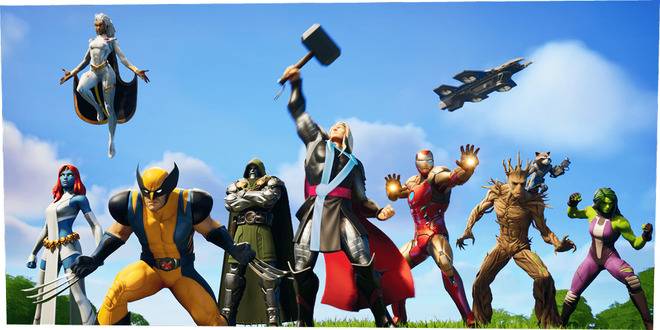Новият сезон на Fortnite включва някои от най-големите герои на Marvel