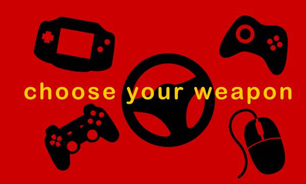 Знаме Choose Your Weapon, размер 90 x 150 см