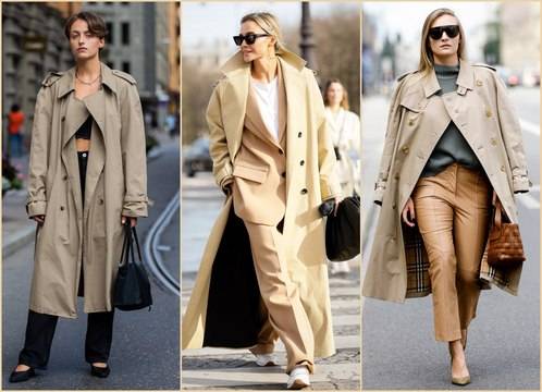 10 идеи как да носите тренчкот през есента