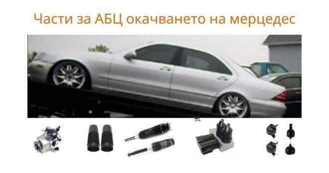 Части за ABC окачване на Mercedes-benz