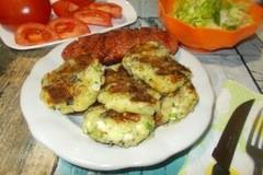 Картофени кюфтета с кашкавал и сирене на скара