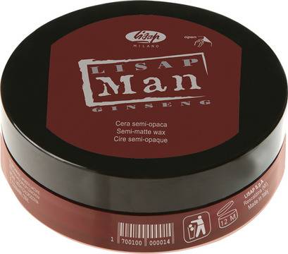 Lisap Man Semi Matte Wax Полуматираща вакса за коса 100ml