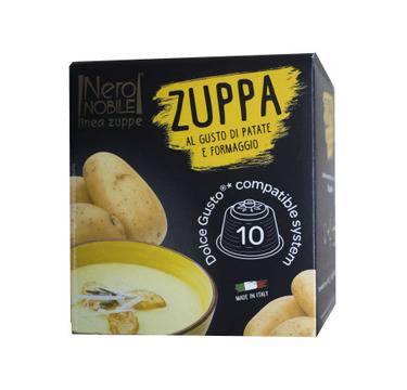 Супа картофена със сирене NeroNobile – 10 капсули съвместими с Dolce Gusto