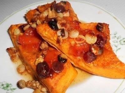 Полезни свойства на печената тиква