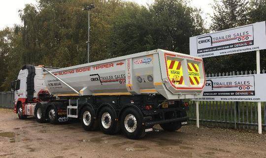 Новото самосвално ремарке на Crick