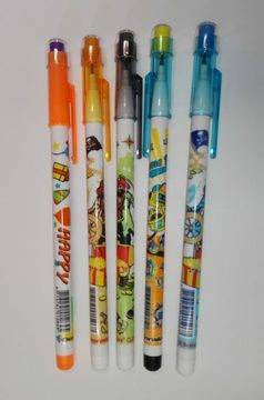 Молив секторен с графити и гума Ico