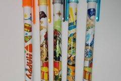 Молив секторен с графити и гума Ico