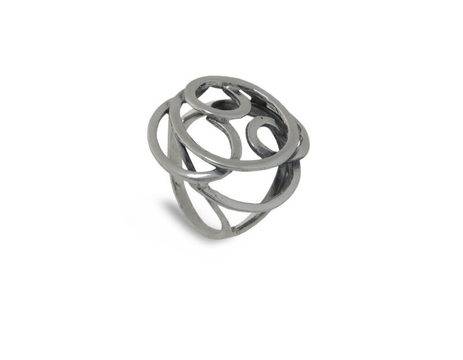 Дамски сребърен пръстен 972R