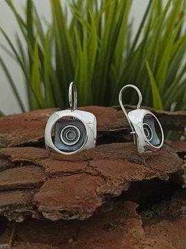 Дамски сребърни обеци на върбило 1159EV