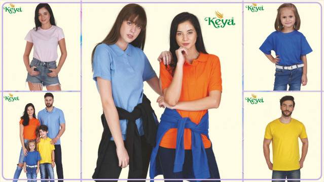 Бюджетните тениски за брандиране Keya
