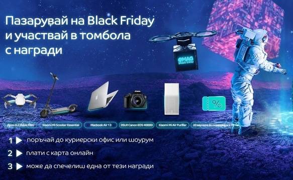 Спечелете дрон, електрическа тротинетка, лаптоп, фотоапарат и 20 ваучера по 99 лева