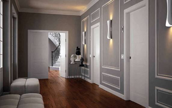 Боядисани интериорни врати – бюджетен вариант за декорация на интериора