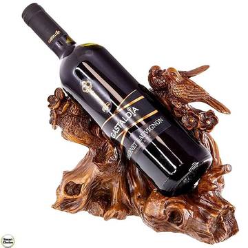 Статуетка – поставка за вино от полирезин Горски свят – 25 см. Модел 80-9056