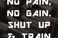 Табела за фитнес зала