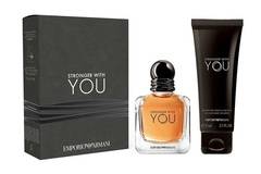 Armani Stronger With You EDT мъжки подаръчен комплект