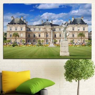 Картина пано за стена от 1 част – Люксембургската градина в Париж – HD-122-1