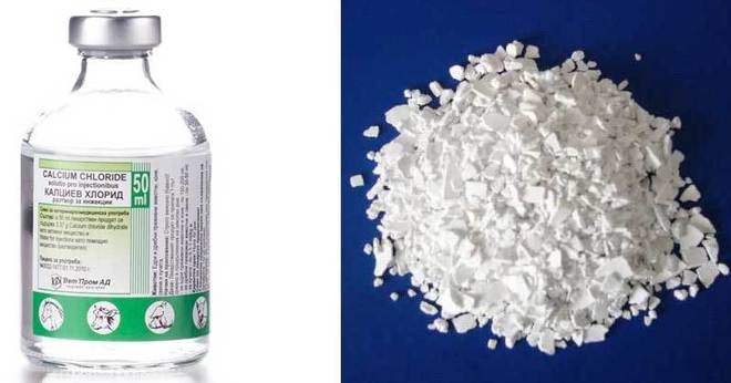 Калциев хлорид (E509). Вреден ли е? Приложение, цена в аптека и на едро
