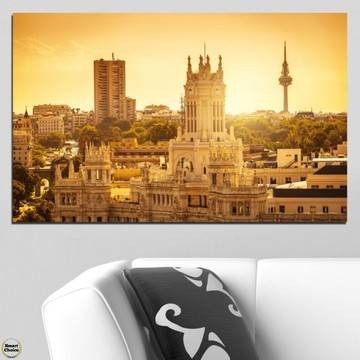 Картина пано за стена от 1 част – Мадрид Испания – HD-123-1
