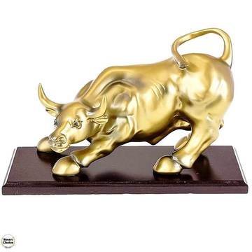 Фън Шуй статуетка. Фигура от полирезин на бик – 30 см. Модел 81-9067