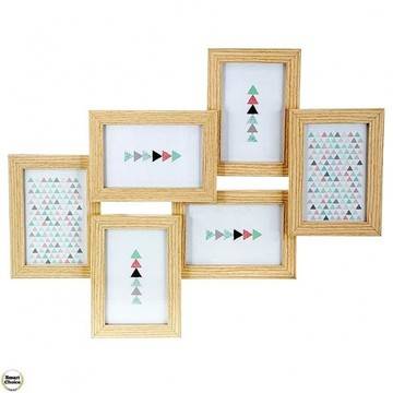 Рамка – колаж за 6 снимки от дърво 54 x 42 см. Модел F-73-9162