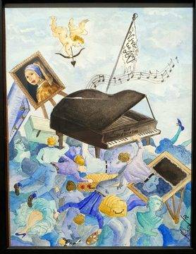 Български художник с провокираща изложба в Сингапур