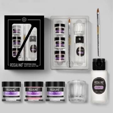 Комплект за ноктопластика с акрил Rosalind