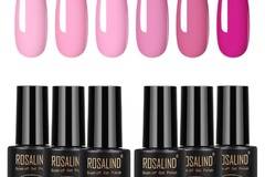 Комплект розови гел лакове Rosalind