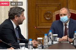 Президентът пред „Демократична България“: Важно е да имаме равнопоставена и ефективна кампания