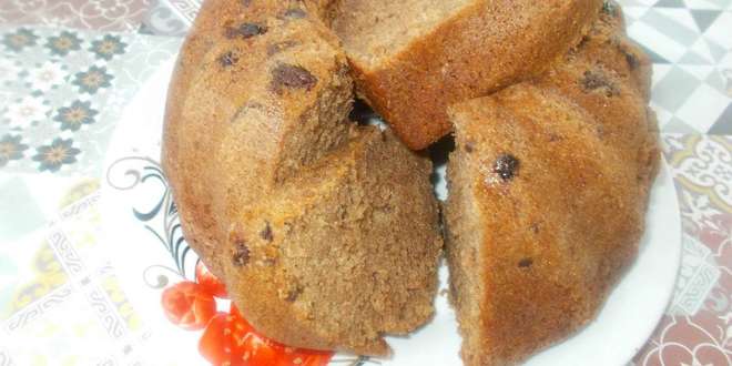 Чудесен канелен кекс с капки шоколад