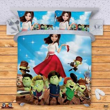 Комплект спално бельо – Червената обувка и седемте джуджета