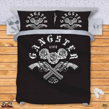 Комплект спално бельо – Животът на гангстера. Модел – 002-498
