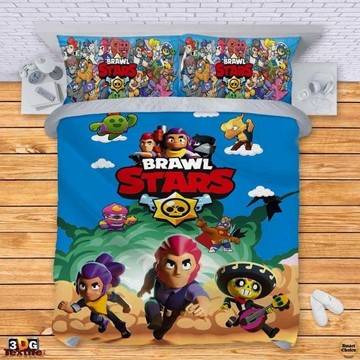 Комплект спално бельо – За фенове на Брол Старс. Модел – 001-7091