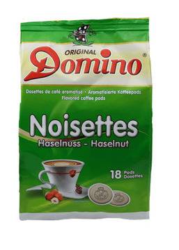 Кафе филтри дози Domino кафе с вкус на лешник 18 бр. – 62 мм