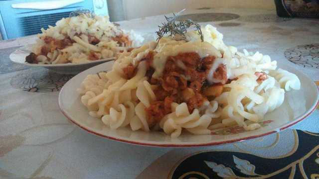 Макарони Болонезе Продукти: макарони 300 гр ..