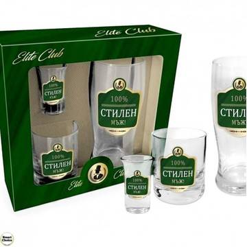 Подаръчен комплект за мъже – 100 процента Стилен мъж