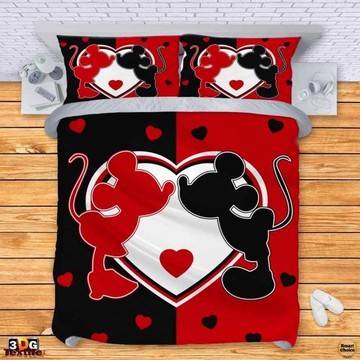 Комплект спално бельо – Влюбените Мики и Мини Маус. Модел – 001-259